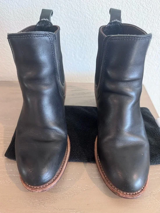 Red Wing Modern Harriet Boot in Black - Picture 2 of 11